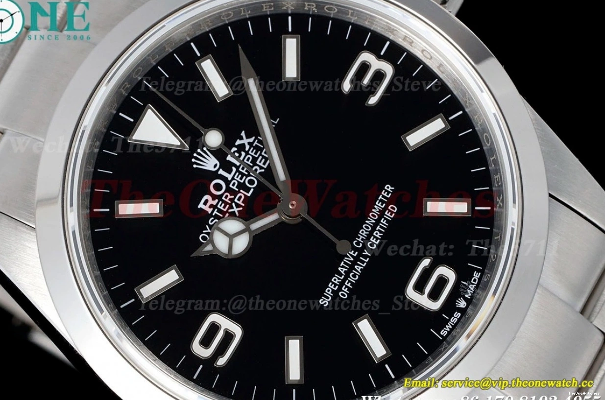 A2836 124270 36mm I Explorer Dial SS KRF Black Oys SS 1225